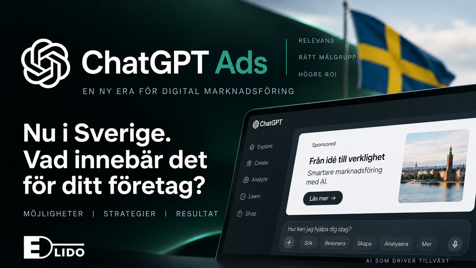 ChatGPT Ads i Sverige – guide för företag om annonsering i ChatGPT