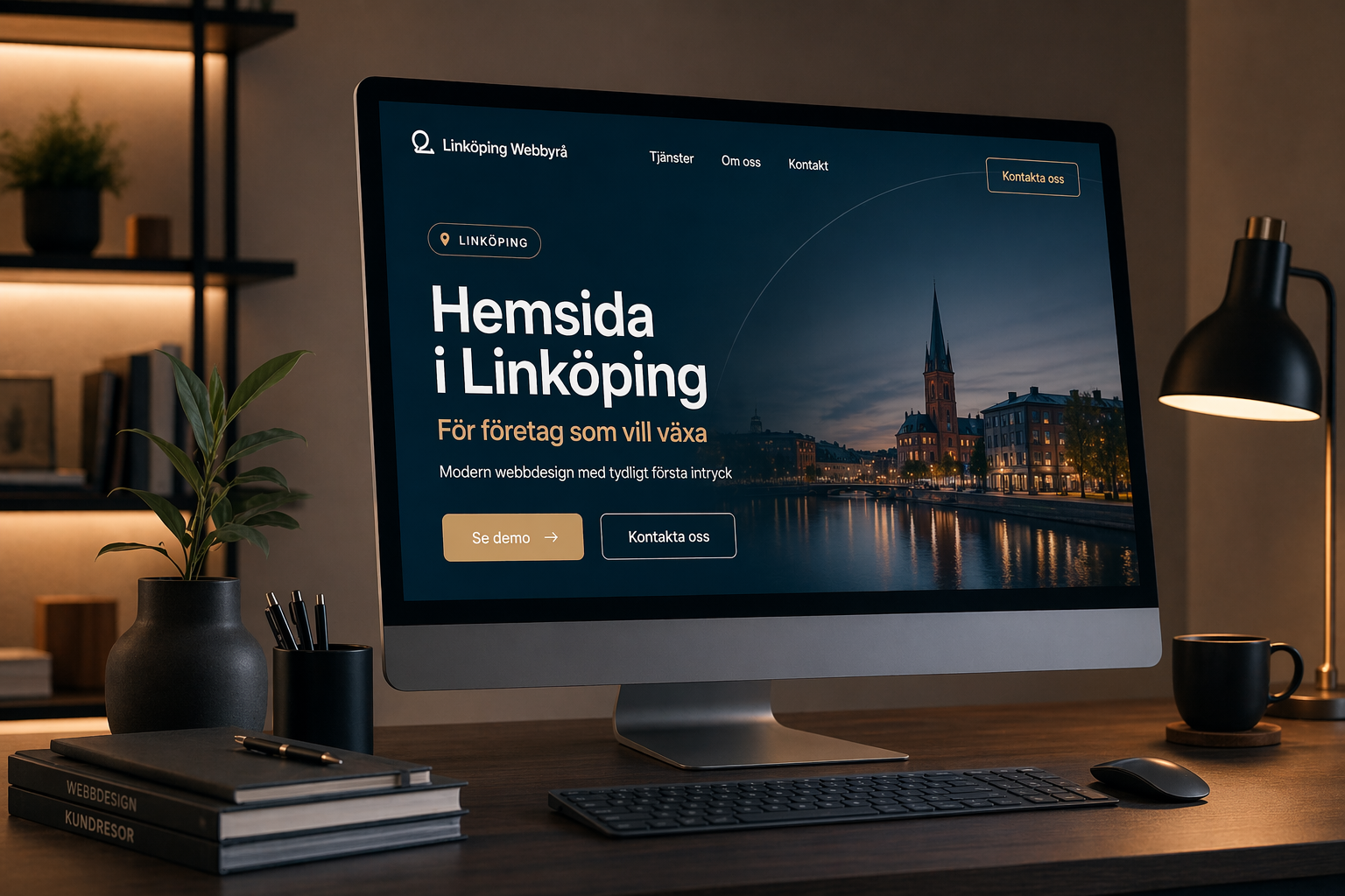 Hemsida för företag i Linköping som vill synas bättre och få fler kunder