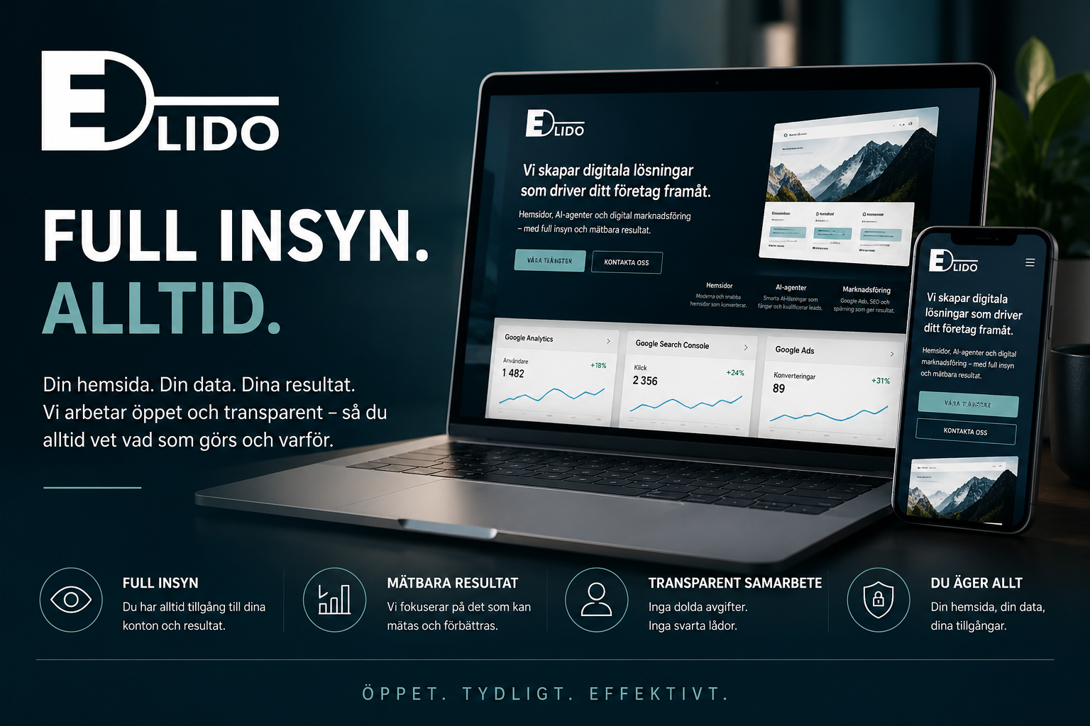 Har du full insyn i din hemsida och digitala marknadsföring?