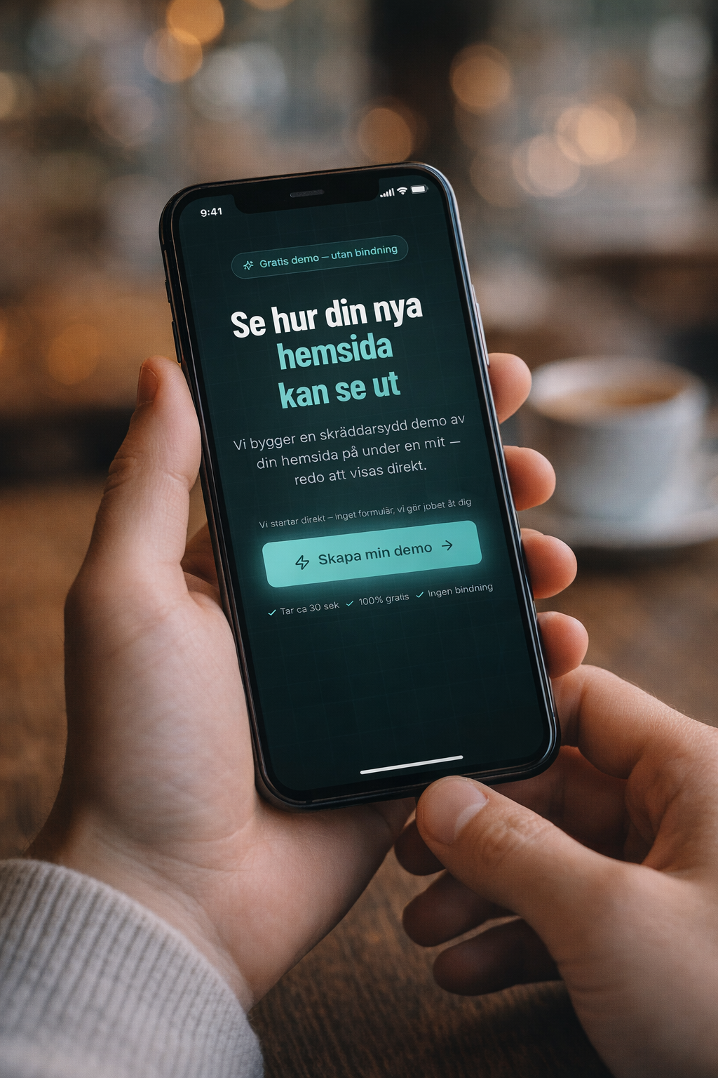 Köp inte hemsida på chans